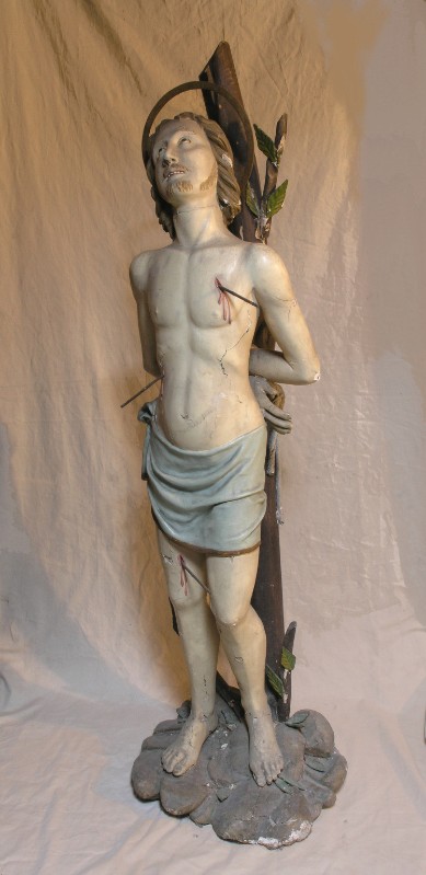 Bottega italiana sec. XIX, San Sebastiano martirizzato