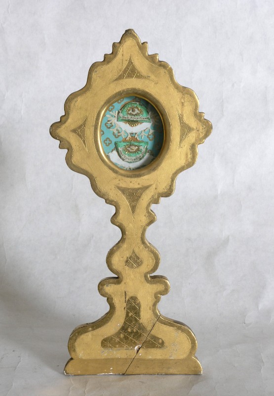 Bottega pratese sec. XIX, Reliquiario dei santi Anna e Torello da Poppi