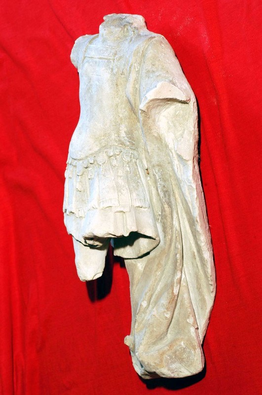 Bott. laziale sec. XIV, Statua loricata