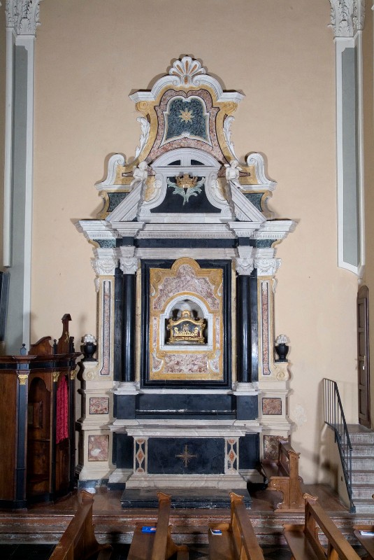 Maestranze lombarde terzo quarto sec. XVII, Altare di S. Faustino