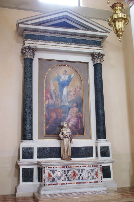 Ambito veneto sec. XIX, Altare della Concezione