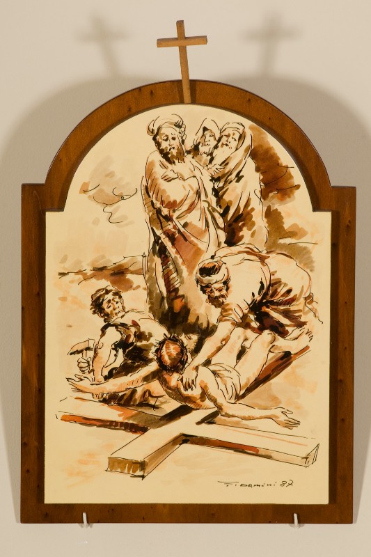 Damini I. (1987), Gesù Cristo inchiodato alla croce