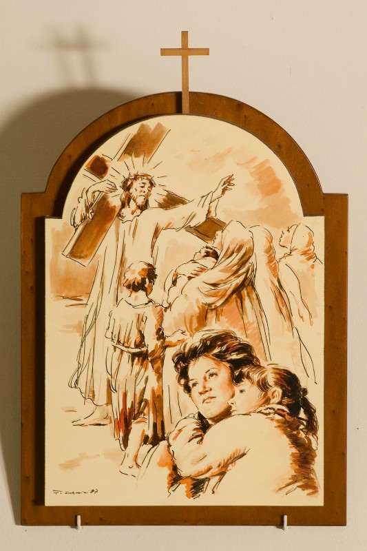 Damini I. (1987), Gesù Cristo consola le donne di Gerusalemme