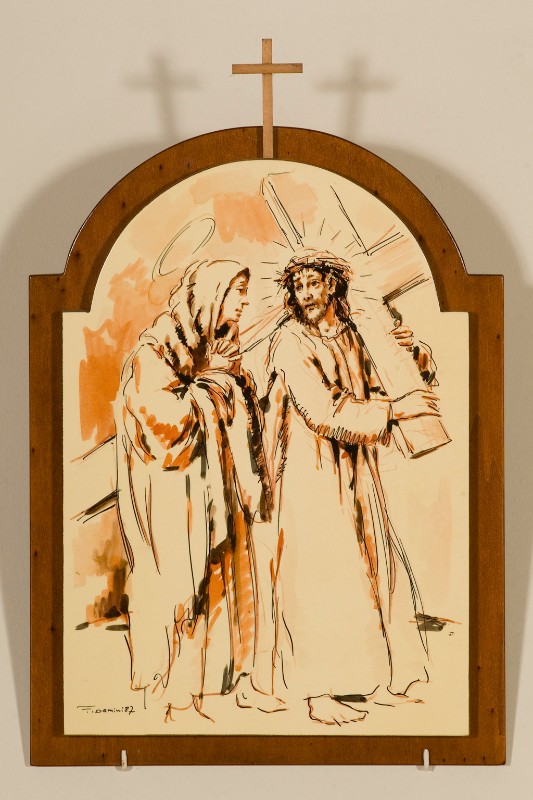 Damini I. (1987), Gesù Cristo incontra la Madonna