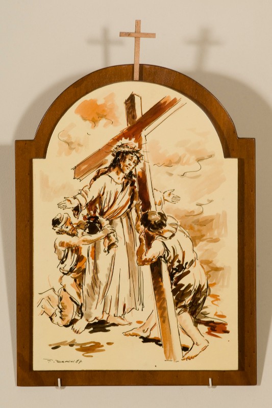 Damini I. (1987), Gesù Cristo caricato della croce