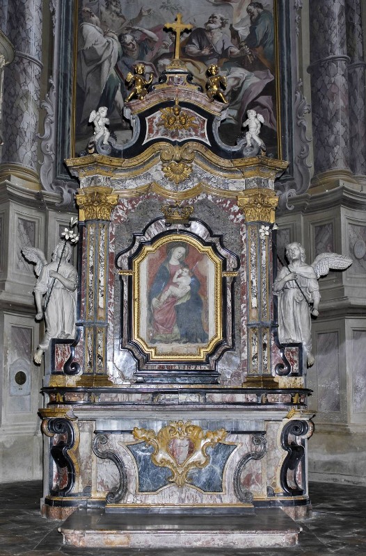 Bottega ticinese sec. XVIII, Altare dell'Ascensione