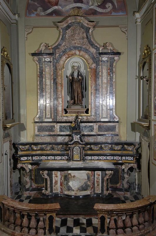Maestranze lombarde sec. XVII, Altare della cappella di Sant'Antonio Abate