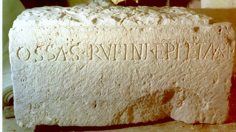 Bottega umbra sec. XVI, Cassa da sepoltura di san Rufino
