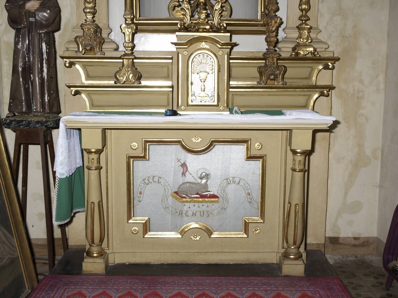 Bottega astigiana sec. XX, Altare dell'Immacolata