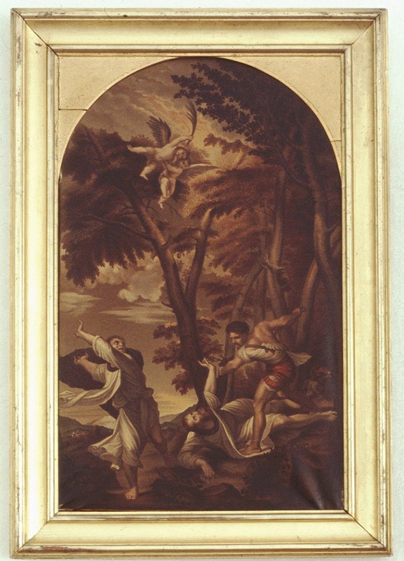 Ambito lombardo ultimo quarto del sec. XVIII, San Pietro da Verona martirizzato