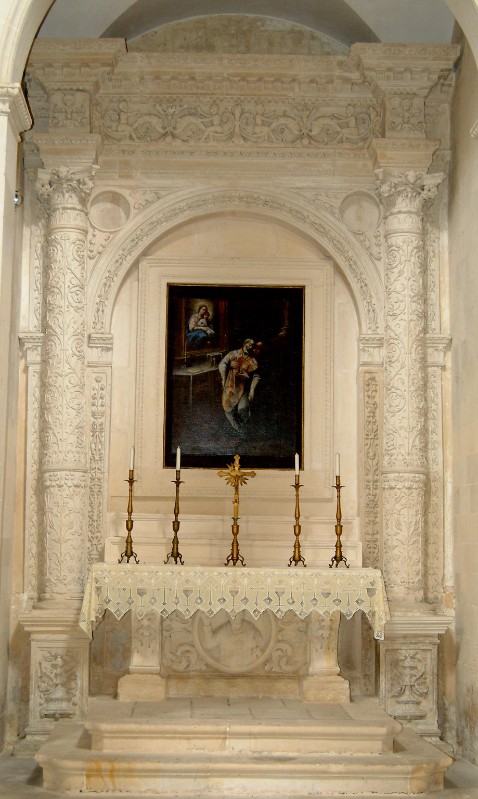 Riccardi G. sec. XVI, Altare di S. Andrea Avellino