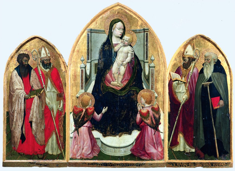 Masaccio (1422), Trittico di San Giovenale