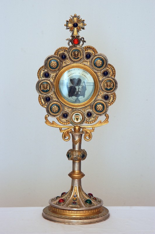 Bott. lombardo-emiliana secc. XIX-XX, Reliquiario di S. Antonio M. Gianelli