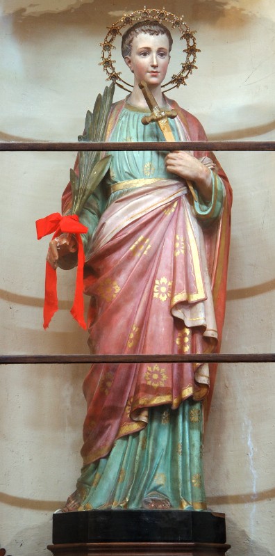 Bott. laziale sec. XX, Statua processionale di Sant'Agapito martire