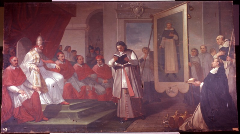 Concioli A. (1791), Canonizzazione di San Domenico