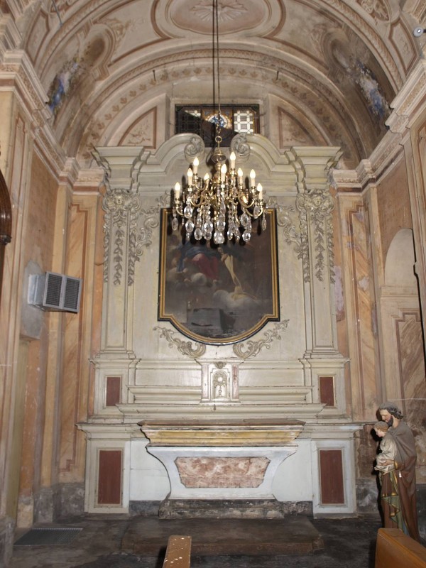 Ambito piemontese sec. XVIII, Altare di Santa Teresa