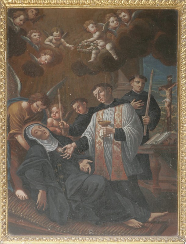 Ambito toscano secc. XVII-XVIII, Ultima comunione di Santa Giuliana Falconieri