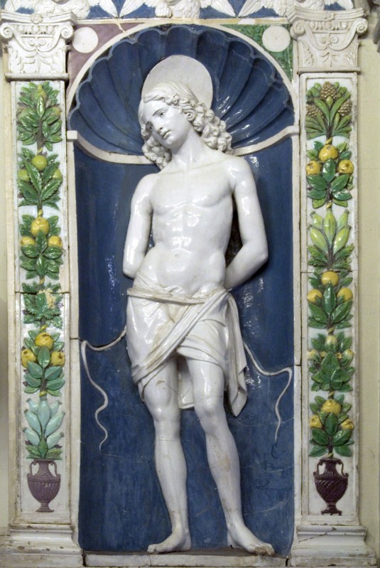 Della Robbia A. sec. XVI, San Sebastiano