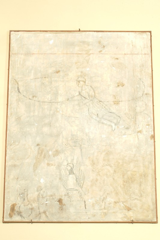 Bottega di Giusto de' Menabuoi sec. XIV, Schizzo con cimiero