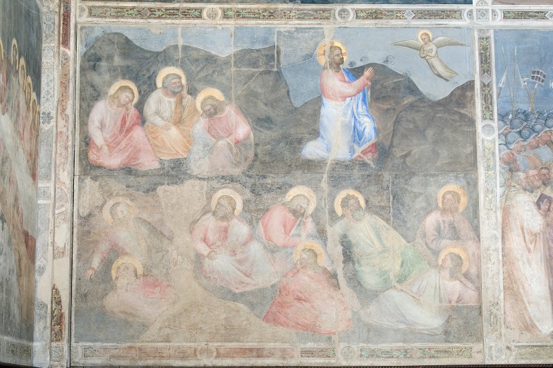 Giusto de' Menabuoi sec. XIV, Gesù Cristo nell'orto di Gethsemani