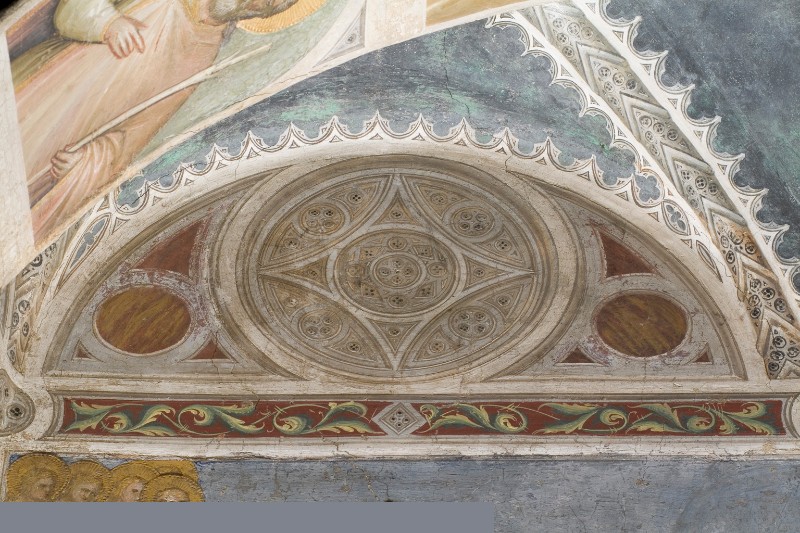 Giusto de' Menabuoi sec. XIV, Lunetta decorativa 1/8