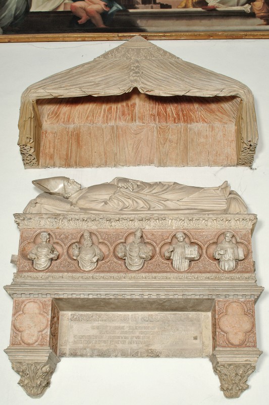 Attribuito a Pierpaolo dalle Masegne sec. XV, Tomba di Pileo da Prata