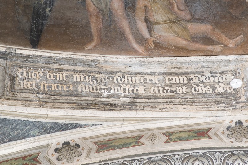 Giusto de' Menabuoi sec. XIV, Iscrizione dipinta 5/17