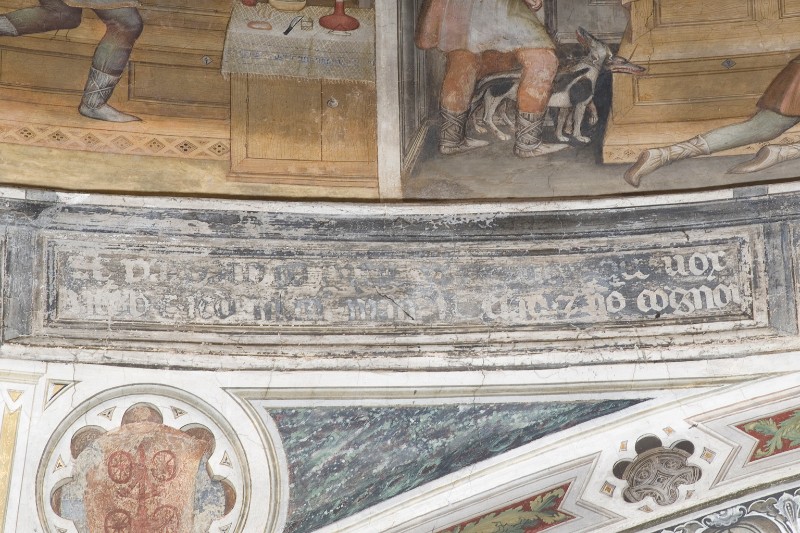 Giusto de' Menabuoi sec. XIV, Iscrizione dipinta 13/17