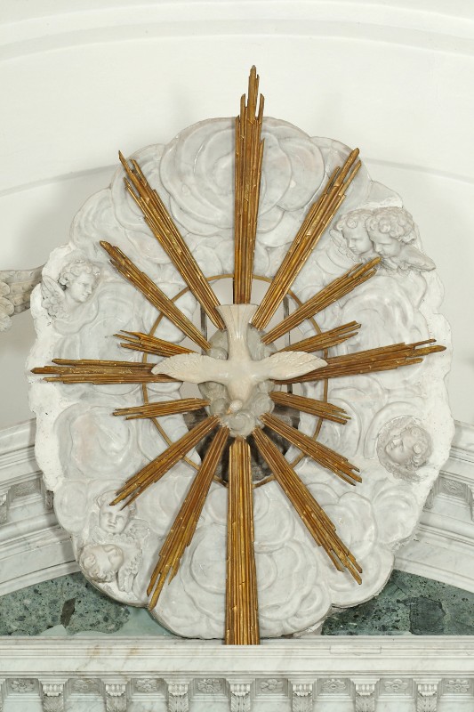Chiereghin F. (1788), Colomba entro corona dell'altare di San Lorenzo