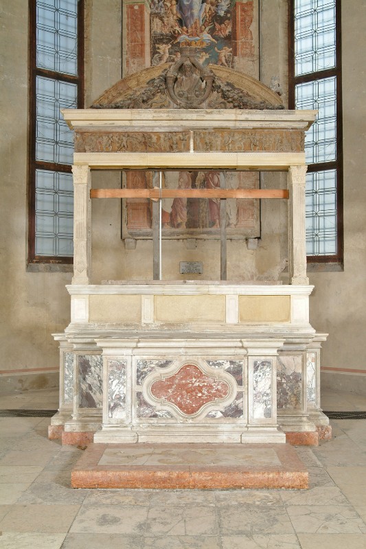 Maestranze venete sec. XV-XVIII, Altare della cappella Ovetari