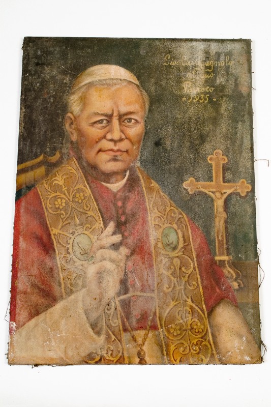 Ambito veneto (1935), Ritratto di Papa Pio X