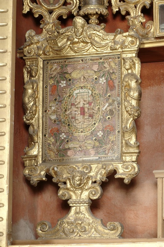 Bottega veneta sec. XVII, Reliquiario di San Valeriano