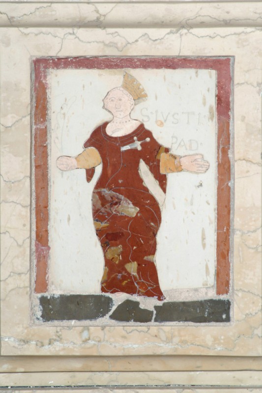 Bottega veneta sec. XVII, Santa Giustina