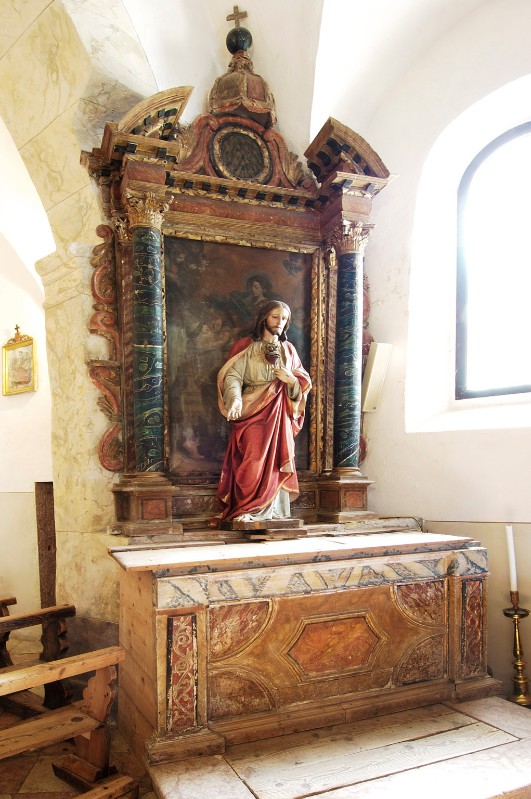 Bott. trentina primo quarto sec. XVIII, Altare laterale di S. Antonio da Padova