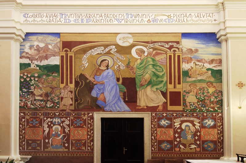 Fasal S. A. (1929), Dipinti della parete destra del presbiterio