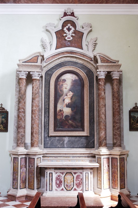 Maestranze castionesi secc. XVIII-XX, Altare di S. Antonio