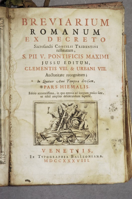 Tipografia Balleonio P. (1738), Breviario