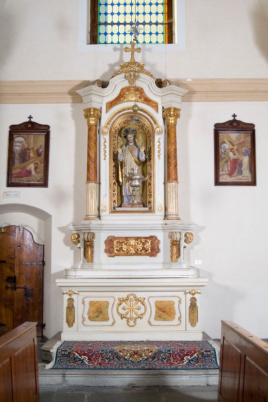 Verra C. (1929), Altare del Sacro Cuore di Gesù