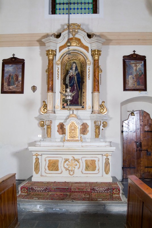 Verra C. (1929), Altare della Madonna Addolorata