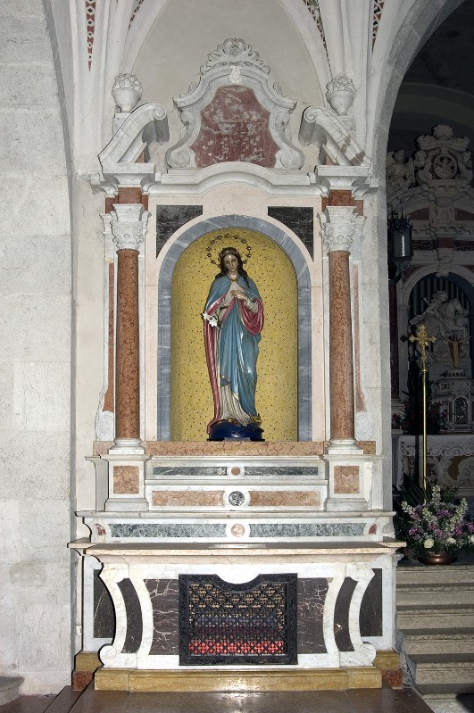 Maestranze trentine (1912-1920), Altare della Madonna Immacolata