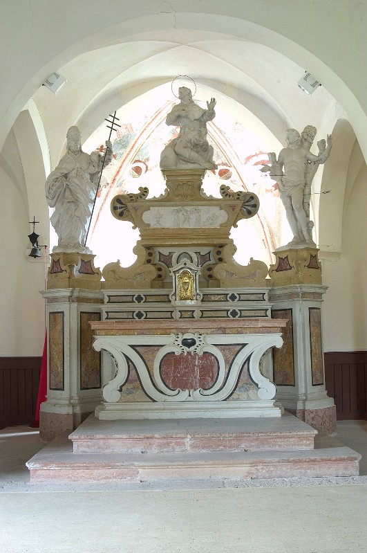 Attribuito a Sartori A. G. metà sec. XVIII, Altare maggiore