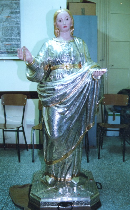 Accardi Pietro-Scafidi Giuseppe (1993), Statua di Santa Tecla