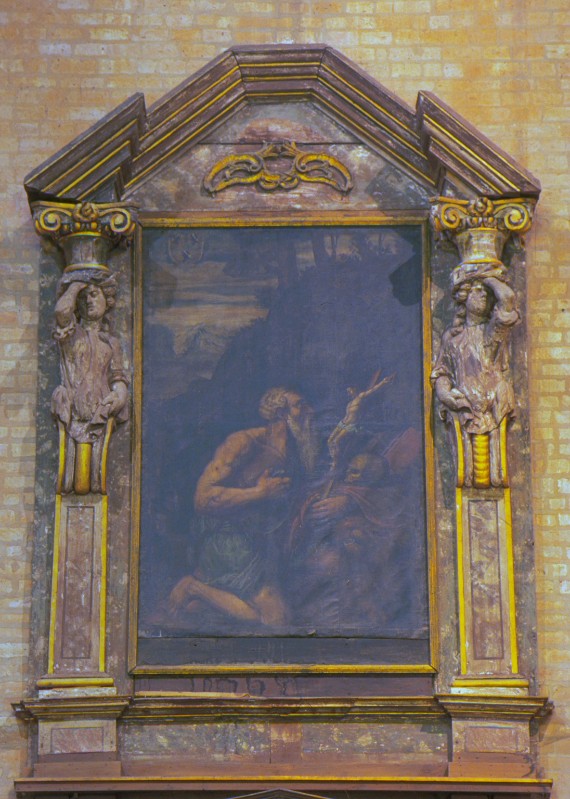 Ambito emiliano sec. XVII, San Gerolamo penitente