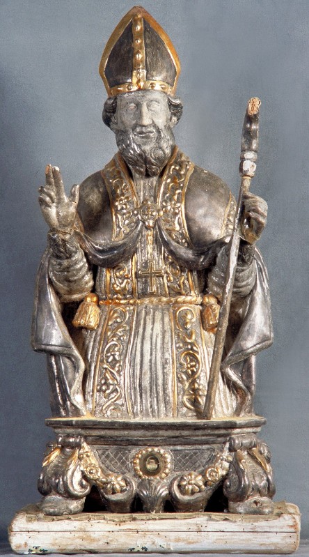 Bott. emiliana sec. XVIII, Reliquiario a busto di San Prospero