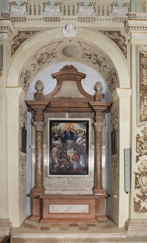 Galvagni C. prima metà sec. XIX, Altare laterale di S. Rocco