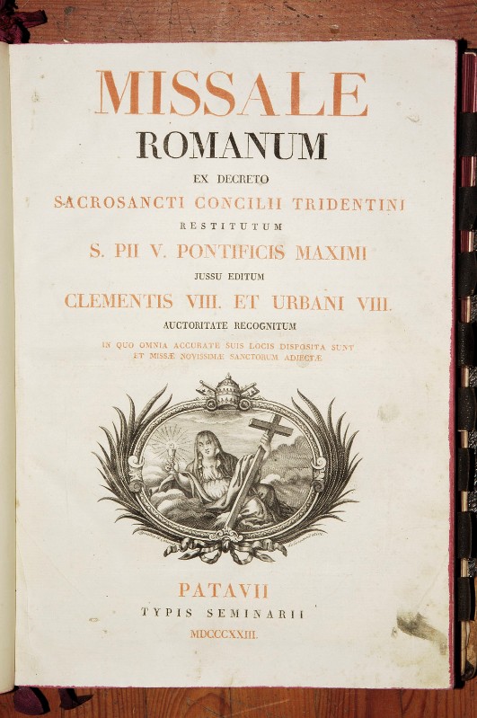 Tipografia del Seminario di Padova (1823-1824), Messale romano