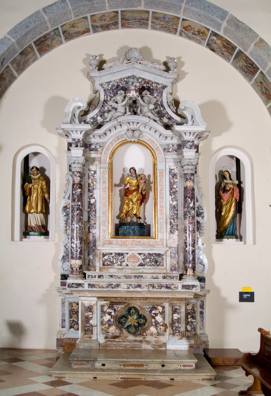 Maestranze bresciane (1767-1768), Altare della Madonna del rosario