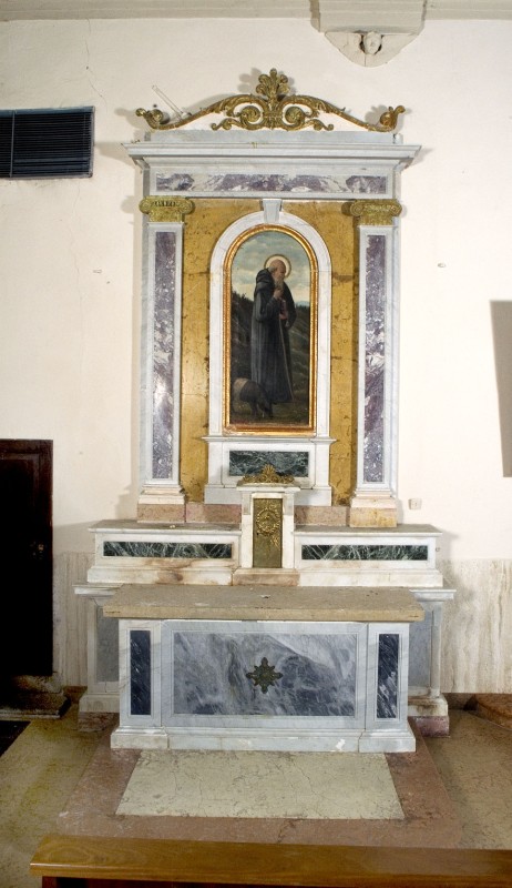 Maestranze trentine (1860-1867), Altare laterale di S. Antonio abate