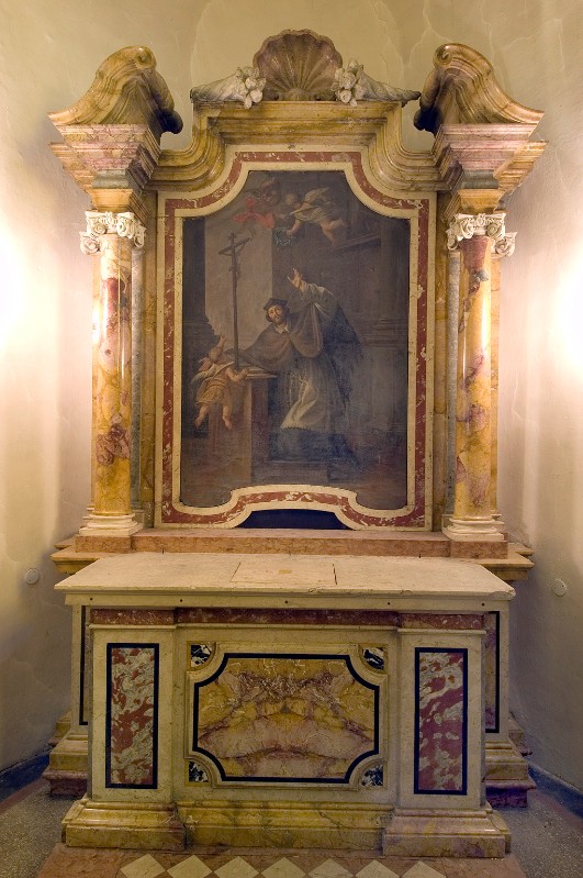 Maestranze castionesi prima metà sec. XVIII, Altare di S. Giovanni Nepomuceno