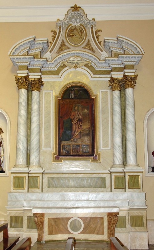 Bottega abruzzese sec. XVIII, Altare di S. Vitale e S. Mercurio